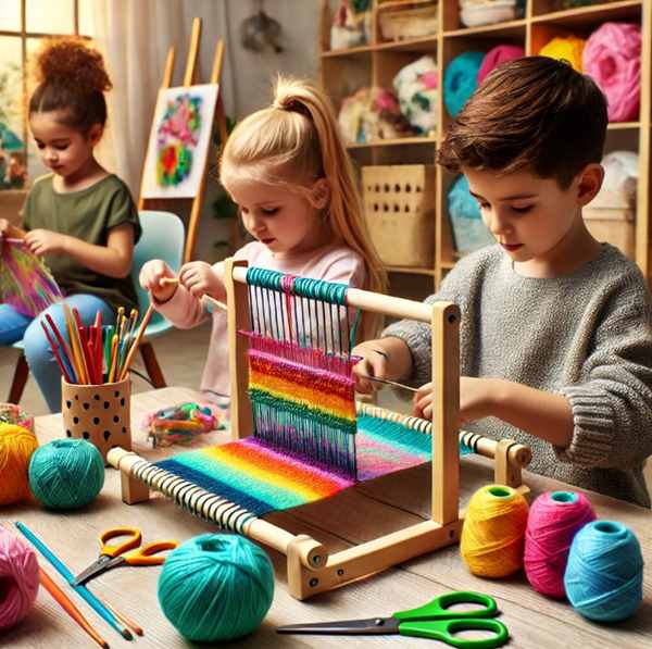 وسایل قالی بافی برای کودکان