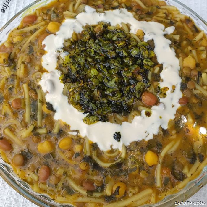 طرز تهیه آش ترش ساده + مواد لازم برای تهیه آش ترش