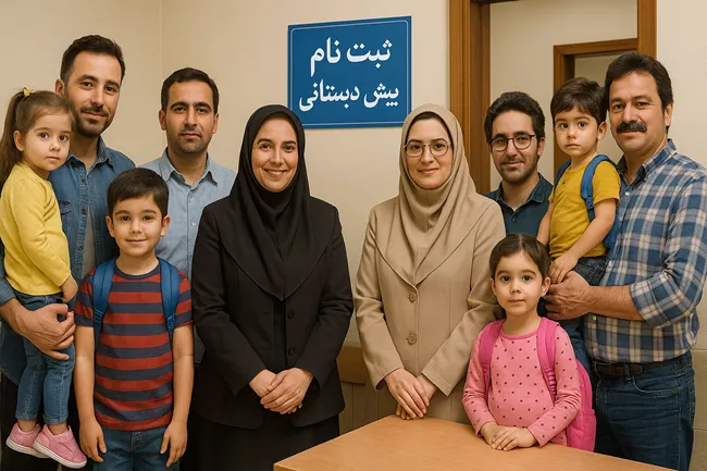 سن ثبت نام پیش دبستانی