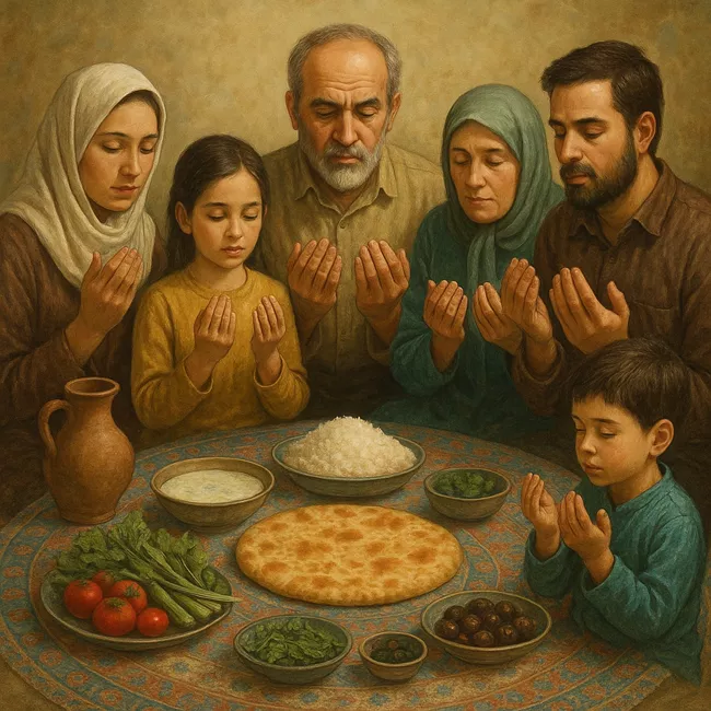 فواید گفتن بسم الله قبل از غذا + چرا باید غذا خوردن را با نام خدا شروع کنیم 2 فواید گفتن بسم الله قبل از غذا 2