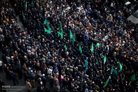 آتش زدن خیمه ها در روز عاشورا