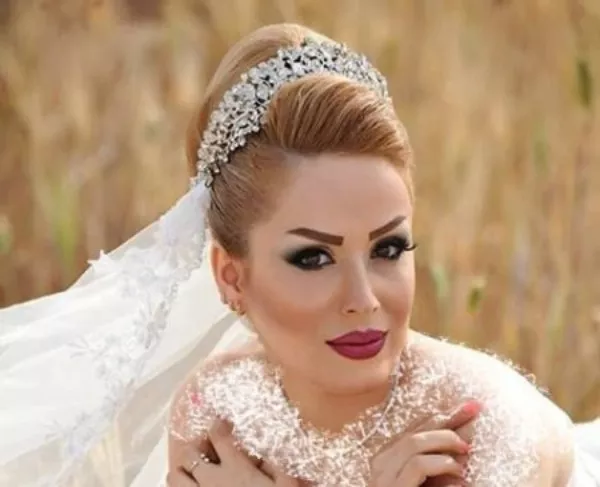 مدل میکاپ و شینیون جدید عروس 6