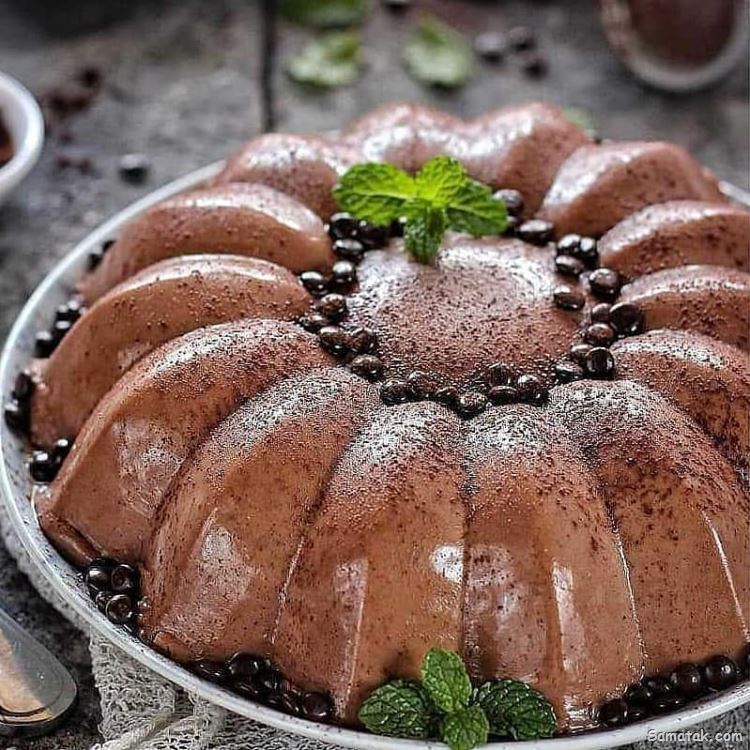 طرز تهیه پودینگ شکلاتی + مواد لازم و تزیین پودینگ شکلاتی طرز تهیه پودینگ شکلاتی + مواد لازم و تزیین پودینگ شکلاتی