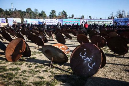 امحاء 6 هزار دیش و رسیور ماهواره در شیراز (تصویری)