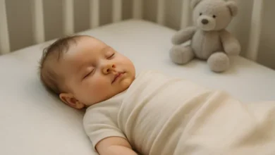 بهترین روش خواباندن نوزاد در چند ثانیه 8 بهترین روش خواباندن نوزاد در چند ثانیه