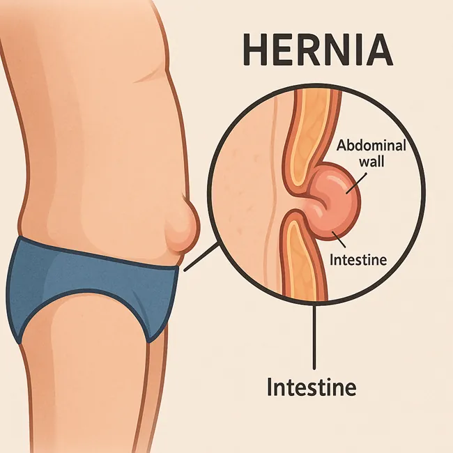 بیماری هرنی یا فتق hernia چیست؟ علائم، علت ها و درمان 1 بیماری هرنی یا فتق hernia چیست 1