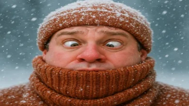 جمله خنده دار با برف + جوک در مورد برف 4 جمله خنده دار با برف