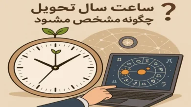 ساعت سال تحویل چگونه مشخص می شود 3 ساعت سال تحویل چگونه مشخص می شود