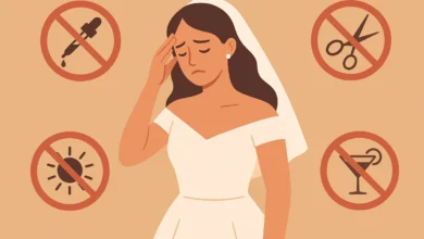 کارهای ممنوعه یک هفته قبل از عروسی 2 کارهای ممنوعه یک هفته قبل از عروسی