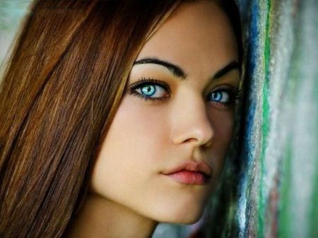 عکس های خوشگل ترین دختران چشم آبی