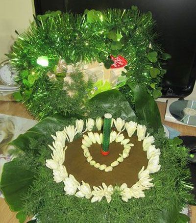 تزیین سینی حنا برای حنابندان عروس تزیین سینی حنا برای حنابندان عروس