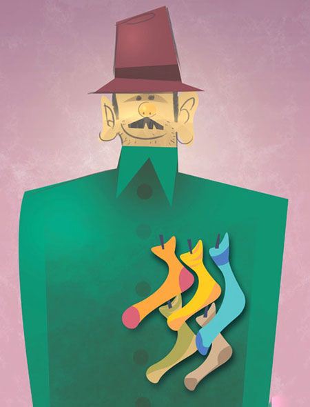 کاریکاتور جالب به مناسبت روز پدر