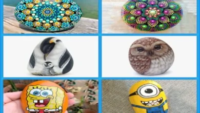 25 ایده نقاشی روی سنگ صاف ساده و آسان 116 ایده نقاشی روی سنگ صاف ساده و آسان