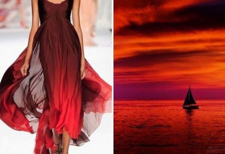 عکس لباس های زیبا با الهام از طبیعت