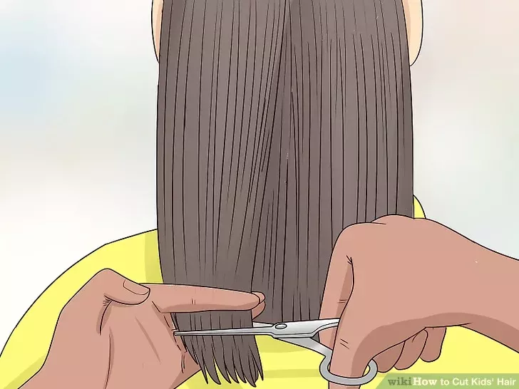 تکرار اصلاح در سمت چپ سر کودک