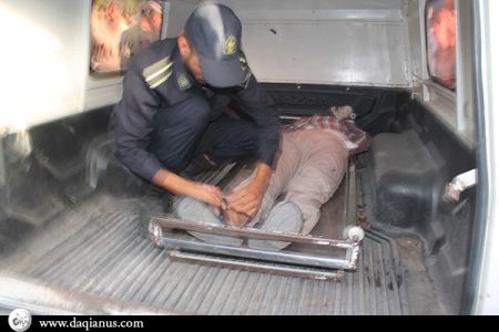 تصاویری از دار زدن مردی که به دختر 10 ساله تجاوز کرد (18+)