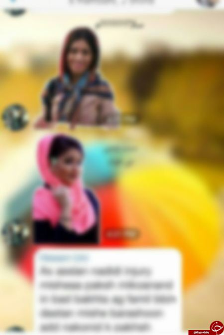 استفاده از عکس دختران زیبا به عنوان استیکر
