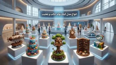 انواع مدل کیک تولد جالب و عجیب 10 انواع مدل کیک تولد جالب و عجیب