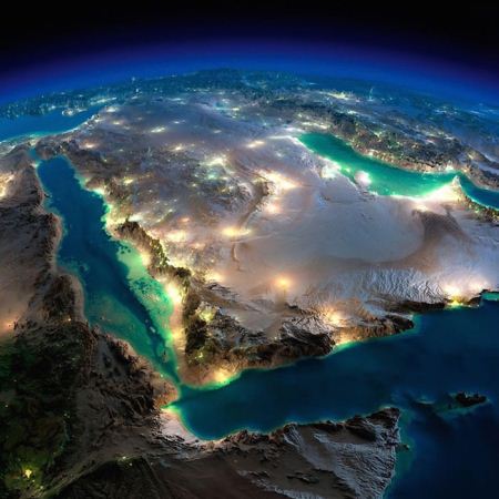 عکس های فضایی از کره زمین در شب عکس های فضایی از کره زمین در شب