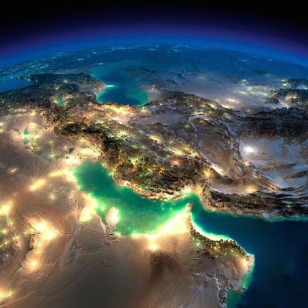 عکس های فضایی از کره زمین در شب عکس های فضایی از کره زمین در شب