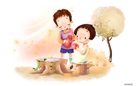 عکس عاشقانه فانتزی کارتونی + عکس عاشقانه فانتزی عروسکی بدون متن