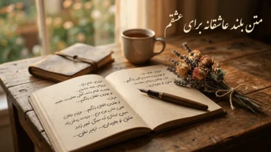بهترین متن عاشقانه برای عشقم طولانی