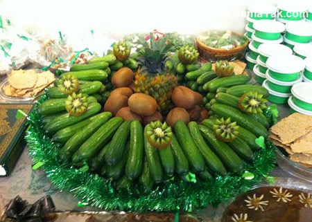 تصاویر تزیینات و چیدمان سفره های نذری