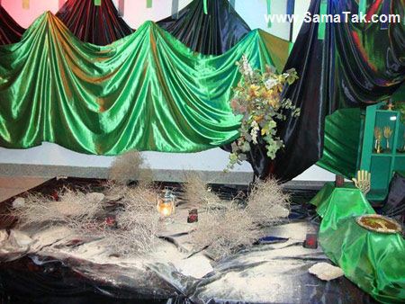 تصاویر تزیینات و چیدمان سفره های نذری