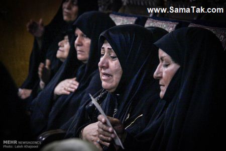 تصاویری از مجلس روضه خوانی زنانه