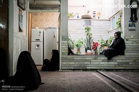 تصاویری از مجلس روضه خوانی زنانه