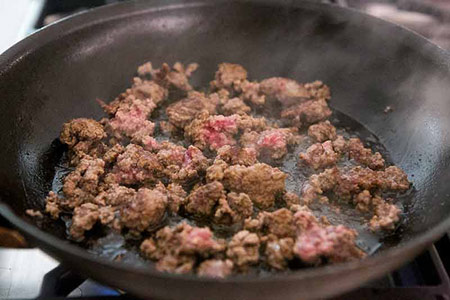 طرز تهیه همبرگر گوشت بازاری در خانه