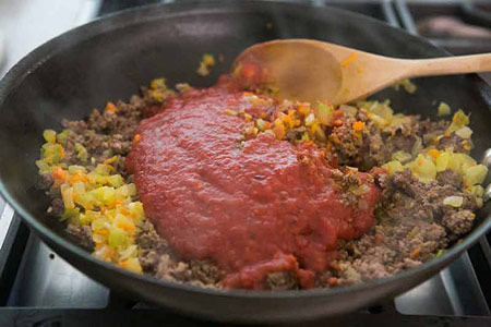 طرز تهیه همبرگر گوشت بازاری در خانه