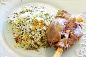 طرز تهیه چلو ماهیچه مشهدی 13 1111229559 samatak com