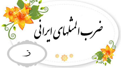 ضرب المثل های رایج ایرانی با حرف اول (ز) 190 824645445 samatak com