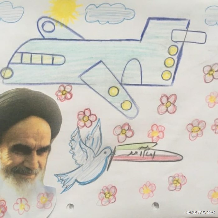 نقاشی دهه فجر کودکانه آسان + زیباترین نقاشی ۲۲ بهمن نقاشی دهه فجر کودکانه آسان + زیباترین نقاشی ۲۲ بهمن