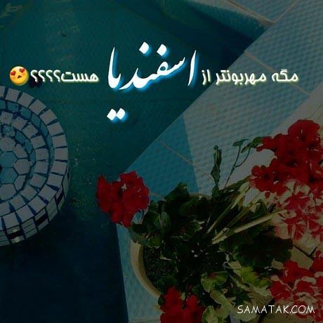 عکس نوشته تبریک تولد ماه اسفند