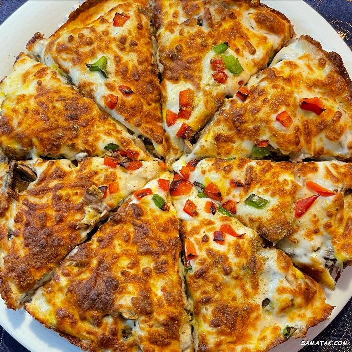 طرز تهیه پیتزا مخصوص رستورانی طرز تهیه پیتزا مخصوص رستورانی
