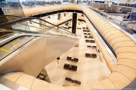 عکس های فرودگاه باکو آذربایجان زیبا و پیشرفته ترین فرودگاه جهان