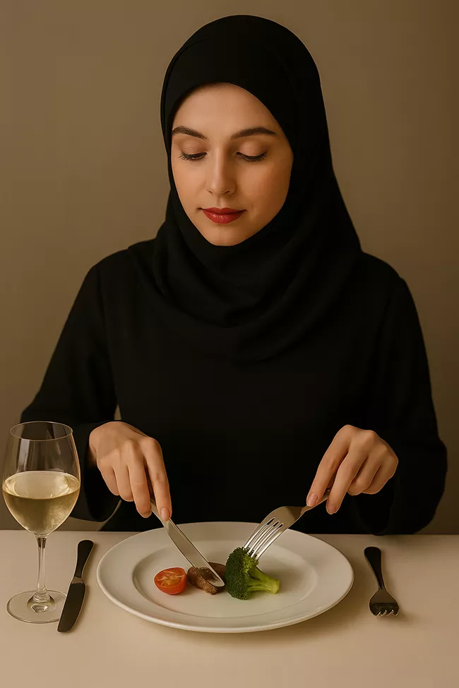 چگونه با کلاس غذا بخوریم؟ (آداب غذا خوردن با کلاس) 4 چگونه با کلاس غذا بخوریم 4