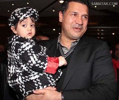 آلبوم عکس علی دایی و همسر و دخترانش آلبوم عکس علی دایی و همسر و دخترانش