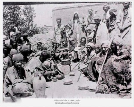 تیپ مردم معتاد وافوری ایران در دوره ناصر الدین شاه (عکس) تیپ مردم معتاد وافوری ایران در دوره ناصر الدین شاه (عکس)