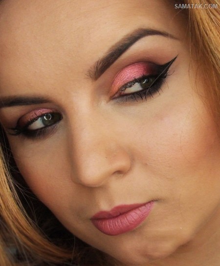 مدل آرایش چشم خمار (عکس)