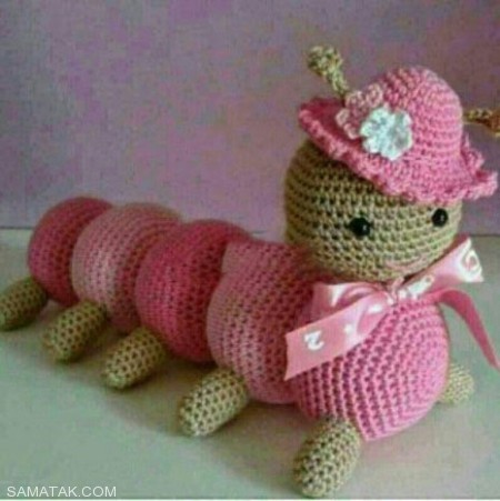 عروسک های بافتنی زیبا بافته شده با کاموا عروسک های بافتنی زیبا بافته شده با کاموا