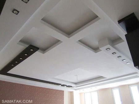 کناف کاری سقف؛ جدیدترین مدل های کناف کاری سقف (100 عکس)