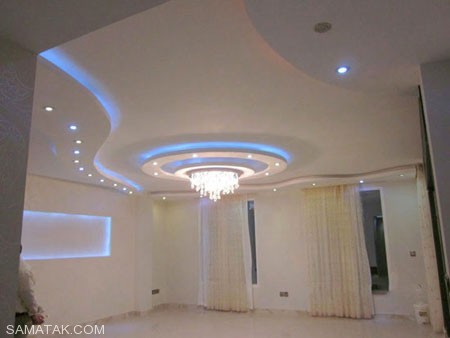 کناف کاری سقف؛ جدیدترین مدل های کناف کاری سقف (100 عکس)