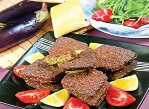 طرز تهیه کتلت بادمجان با سویا 48 26037721 samatak com
