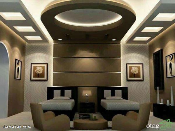 کناف کاری سقف؛ جدیدترین مدل های کناف کاری سقف (100 عکس)