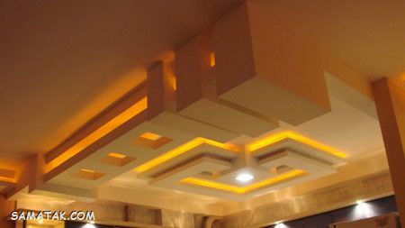 کناف کاری سقف؛ جدیدترین مدل های کناف کاری سقف (100 عکس)