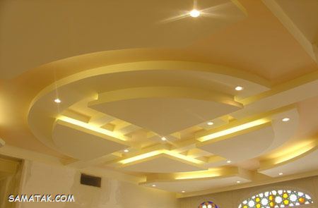 کناف کاری سقف؛ جدیدترین مدل های کناف کاری سقف (100 عکس)