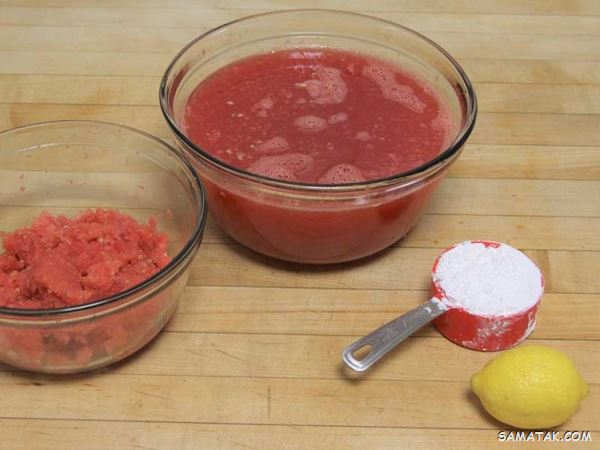 طرز تهیه لواشک هندوانه بدون فر + طرز تهیه لواشک هندوانه با فر